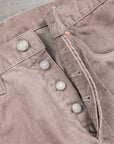 Studio D'Artisan FB-909 High Rise Tapered 13-Wale Corduroy Grey