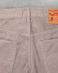 Studio D'Artisan FB-909 High Rise Tapered 13-Wale Corduroy Grey