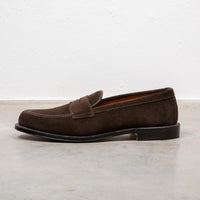 Alden Leisure loafer Chocolate suede