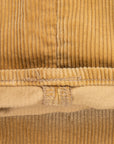 Studio D'Artisan FB-909 High Rise Tapered 9-Wale Corduroy Beige