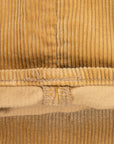 Studio D'Artisan FB-909 High Rise Tapered 9-Wale Corduroy Beige