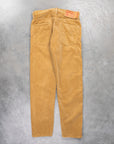 Studio D'Artisan FB-909 High Rise Tapered 9-Wale Corduroy Beige