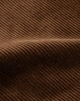 Studio D'Artisan FB-909 High Rise Tapered 9-Wale Corduroy Brown