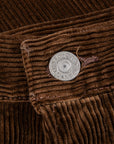 Studio D'Artisan FB-909 High Rise Tapered 9-Wale Corduroy Brown