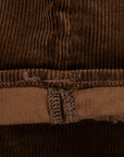 Studio D'Artisan FB-909 High Rise Tapered 9-Wale Corduroy Brown