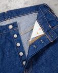 Studio D'Artisan FB-909 High Rise Tapered 14 Oz Denim One Wash