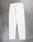 Studio D'Artisan FB-909 High Rise Tapered 14 Oz Denim White