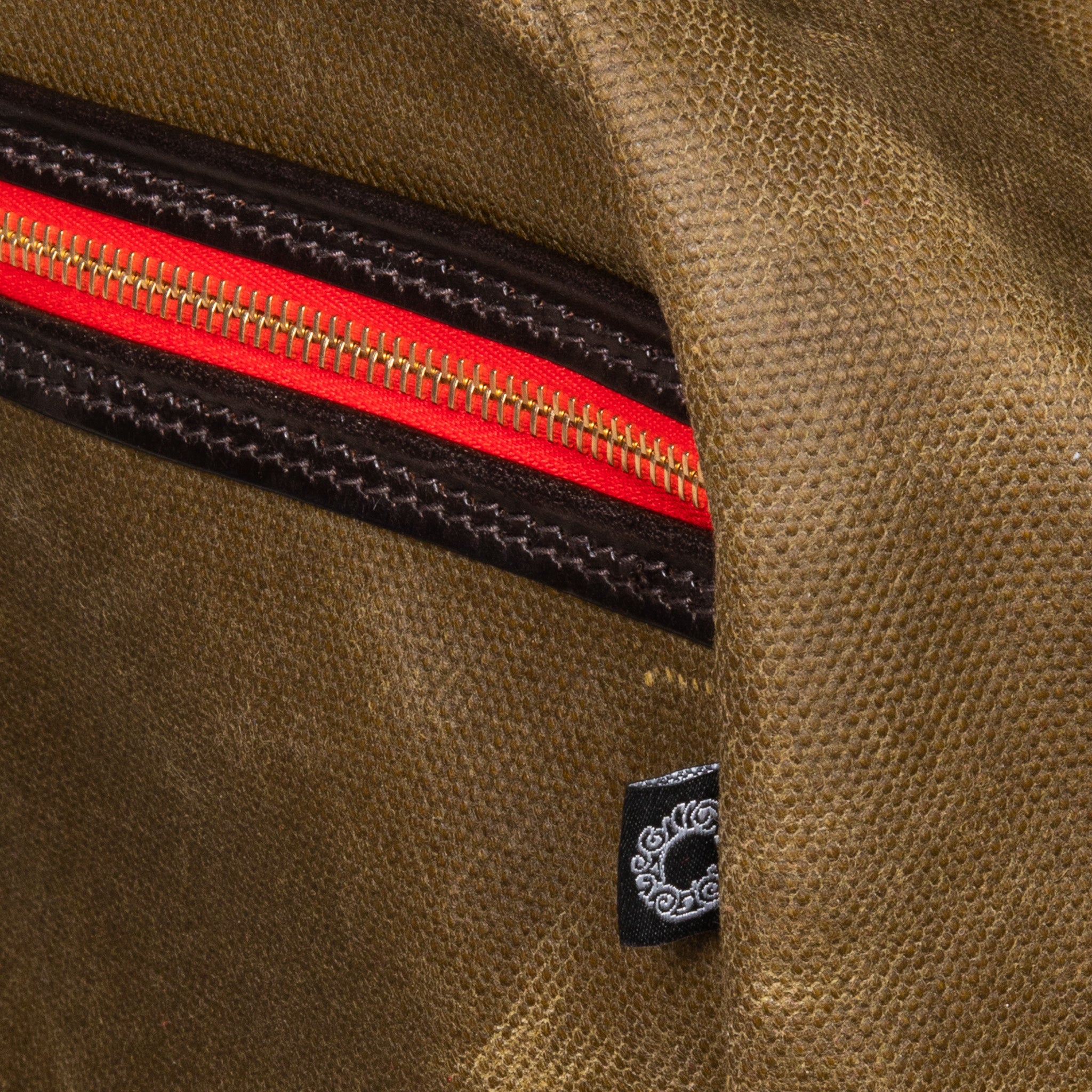 Croots Vintage Canvas Duffle Holdall Large Olive