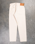 Studio D'Artisan FB-909 High Rise Tapered 14 Oz Denim Ivory