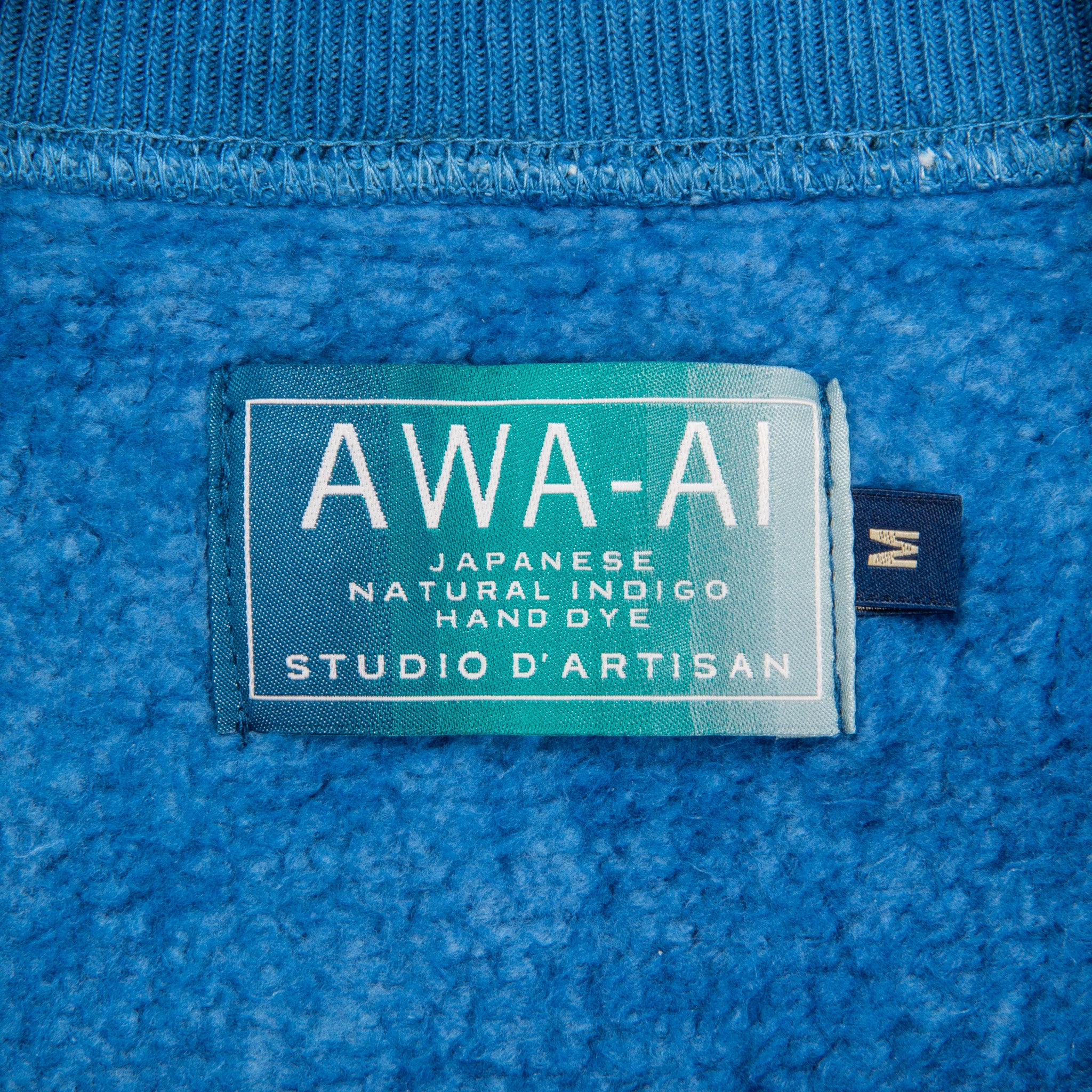 Studio D&#39;Artisan Awa Indigo Hand-dyed Sweater