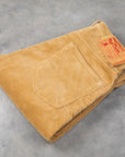 Studio D'Artisan FB-909 High Rise Tapered 9-Wale Corduroy Beige