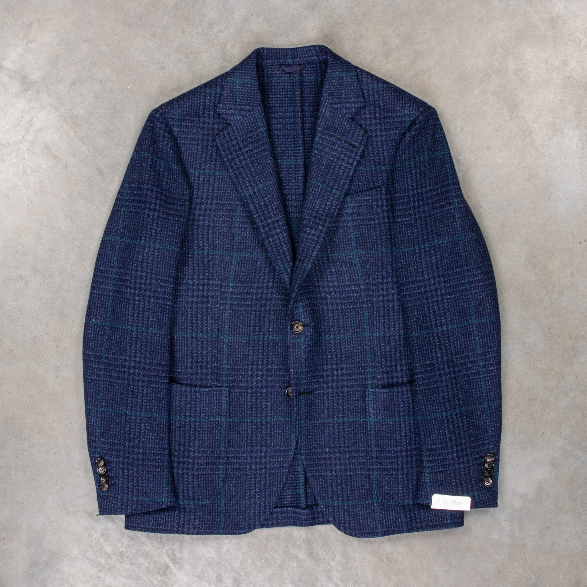De Petrillo Posillipo Jacket Prince of Wales Navy – Frans Boone Store