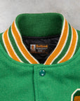The Real McCoy's Wool Varsity Jacket Shamrocks