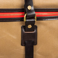 Croots Laptop bag Waxed Vintage Canvas Sand