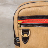 Croots Laptop bag Waxed Vintage Canvas Sand