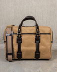 Croots Laptop bag Waxed Vintage Canvas Sand