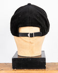Buco Corduroy Strap-Back Cap Black