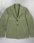 Massimo Alba Solex Cotton Canvas Jacket Salvia