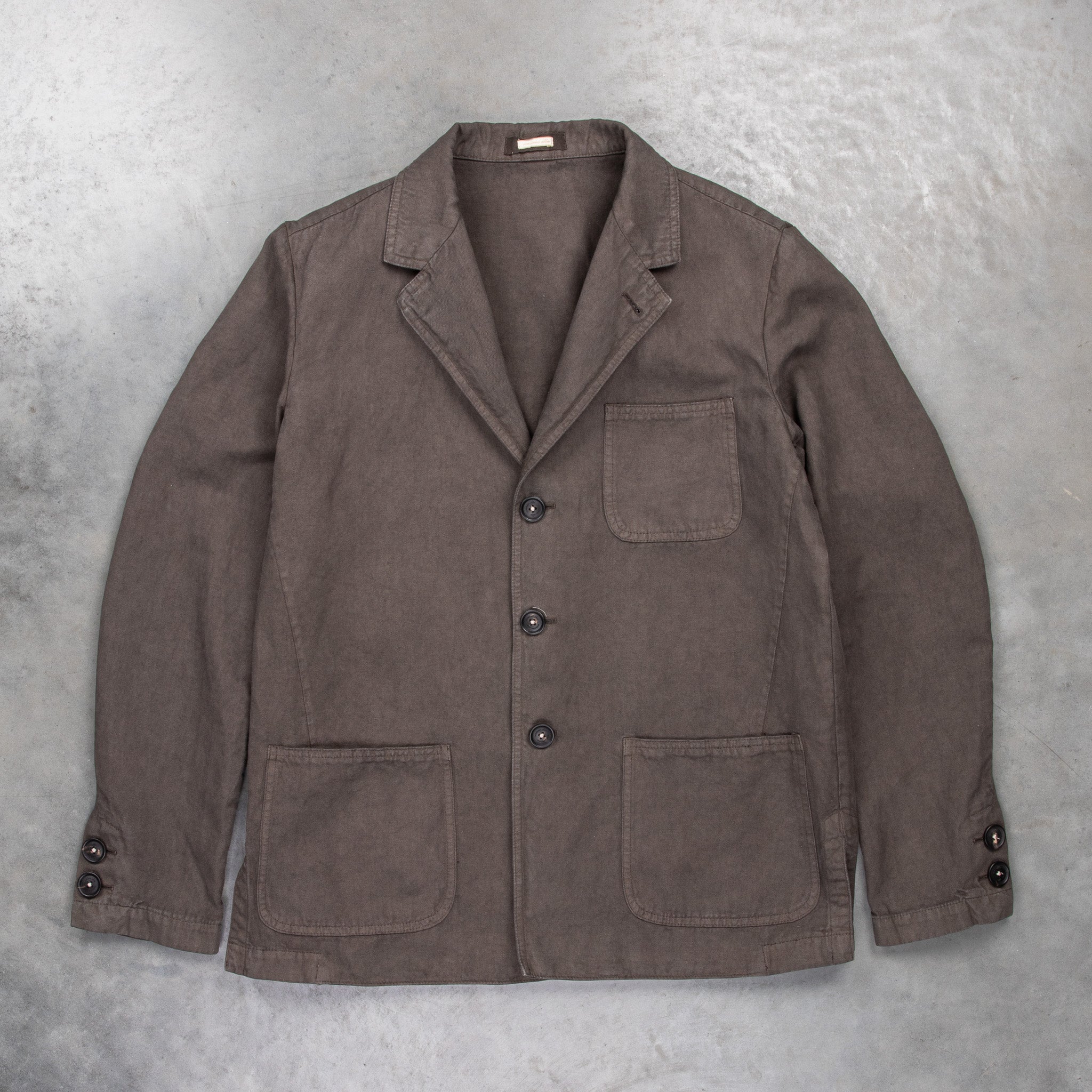 Massimo Alba Baglietto Unstructured Blazer Ebano
