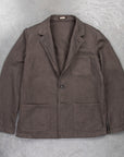 Massimo Alba Baglietto Unstructured Blazer Ebano