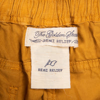 Remi Relief Corduroy Easy Shorts Mustard