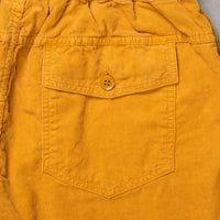 Remi Relief Corduroy Easy Shorts Mustard