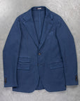 Massimo Alba Catch2 Jacket Cotton - Cashmere Blu