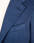 Massimo Alba Catch2 Jacket Cotton - Cashmere Blu