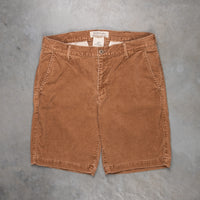 Remi Relief Corduroy Shorts Camel