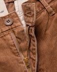 Remi Relief Corduroy Shorts Camel