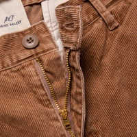 Remi Relief Corduroy Shorts Camel