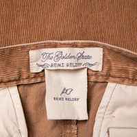 Remi Relief Corduroy Shorts Camel