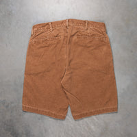 Remi Relief Corduroy Shorts Camel