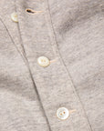 Olde Homesteader for BSC Uniform Extra Cotton Fleece Cardigan Top Grey