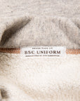 Olde Homesteader for BSC Uniform Extra Cotton Fleece Cardigan Top Grey