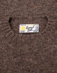 Laurence J. Smith Super soft Seamless Crew Neck Pullover Elephant