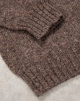Laurence J. Smith Super soft Seamless Crew Neck Pullover Elephant