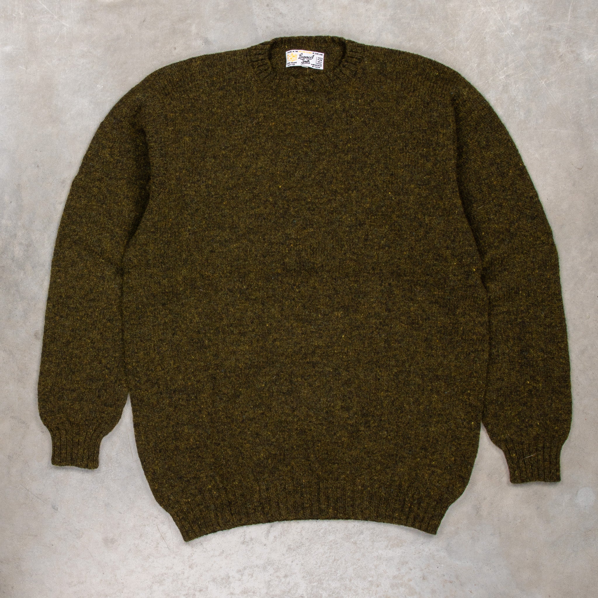 Laurence J. Smith Super Soft Seamless Crew Neck Pullover 