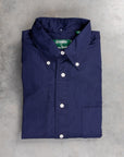 Gitman Vintage x Frans Boone Navy Poplin