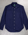 Gitman Vintage x Frans Boone Navy Poplin