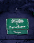 Gitman Vintage x Frans Boone Navy Poplin