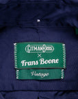 Gitman Vintage x Frans Boone Navy Poplin