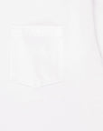 The Real McCoy's Pocket Tee L/S White