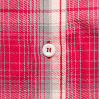 The Real McCoy´s 8HU Ombre Check Summer Flannel Shirt Pink