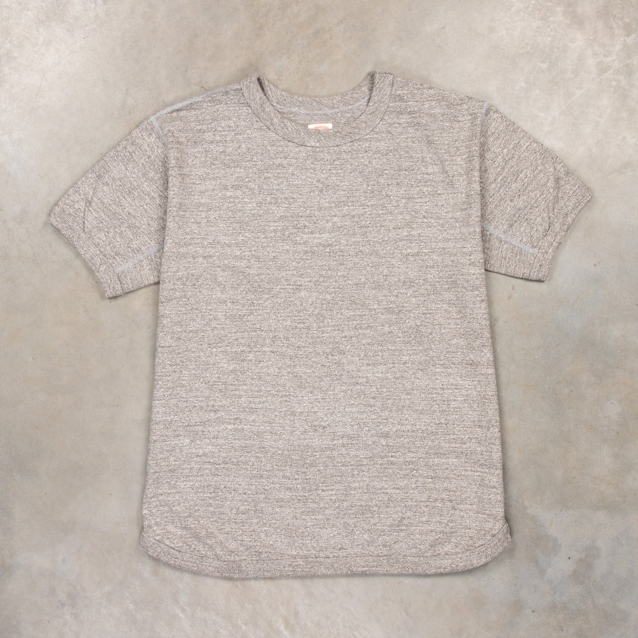 Fullcount Flat Seam Heavyweight Raffy T-Shirt Heather Gray