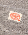 Fullcount Flat Seam Heavyweight Raffy Longsleeve T-Shirt Heather Gray