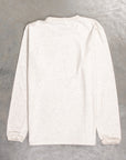 Velva Sheen Longsleeve Pocket T-Shirt Oatmeal