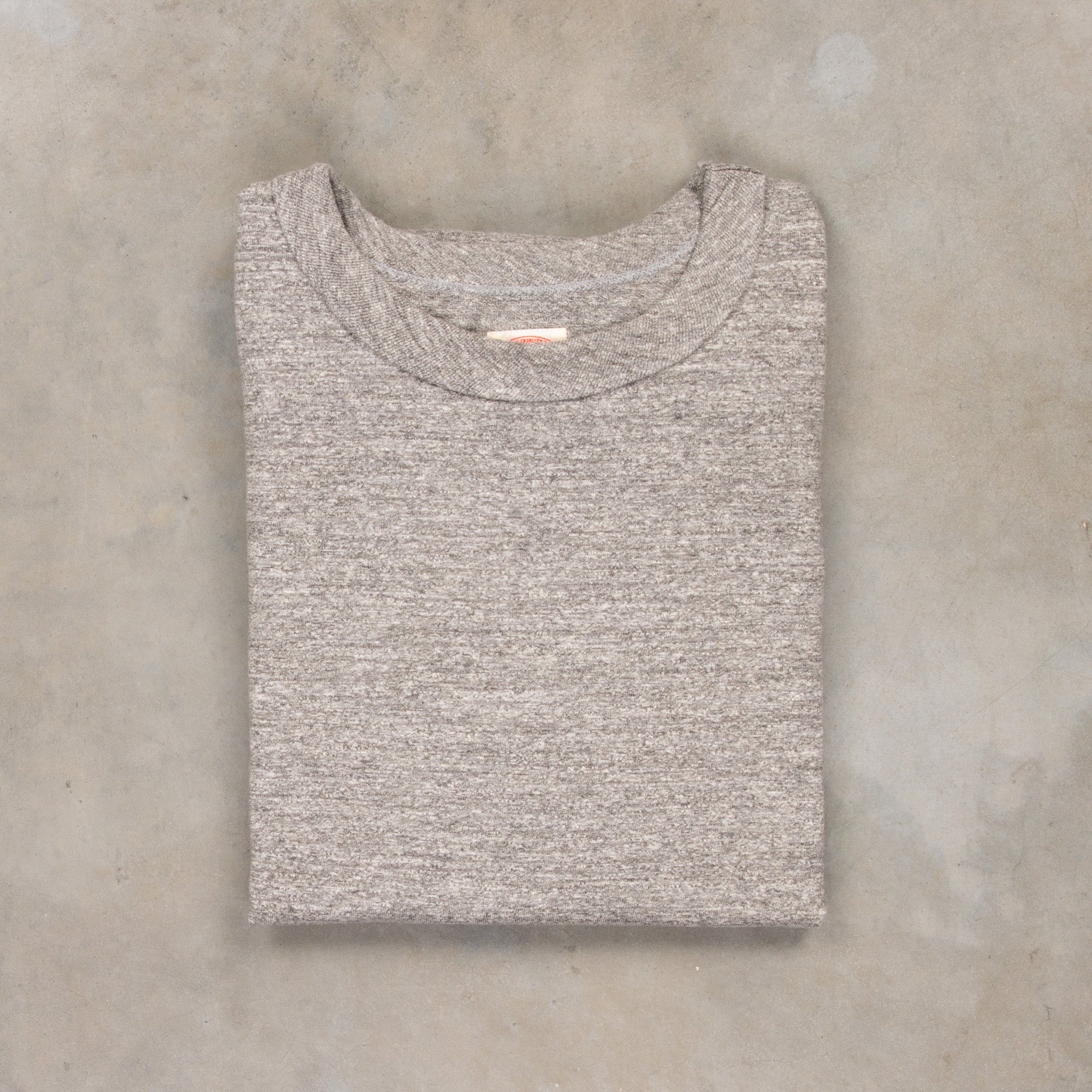 Fullcount Flat Seam Heavyweight Raffy T-Shirt Heather Gray