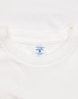 Velva sheen longsleeve pocket tee White