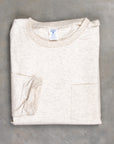 Velva Sheen Longsleeve Pocket T-Shirt Oatmeal